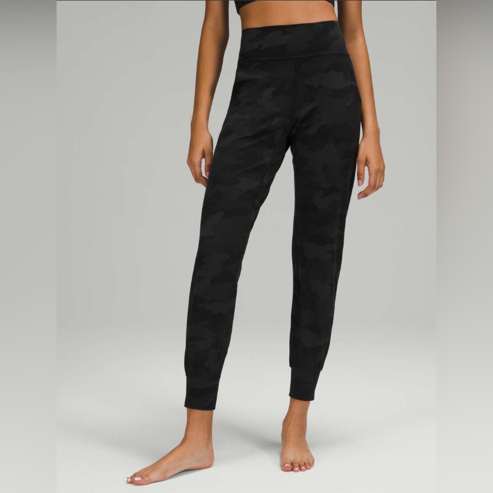 🖤SOLD🖤Lululemon Align Jogger 28" Heritage 365 Camo Deep Coal Multi Sz 6✨Like 🆕